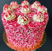 Valentine Funfetti Cake