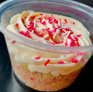 Valentine Funfetti Cup-Cake