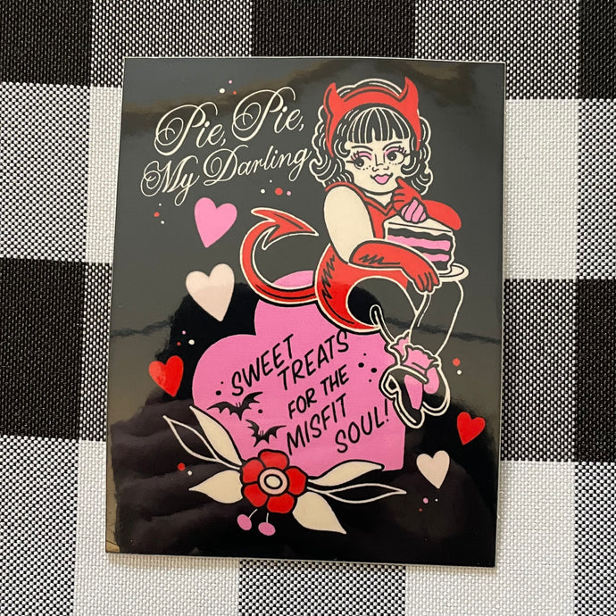 Pie Pie Valentine Sticker